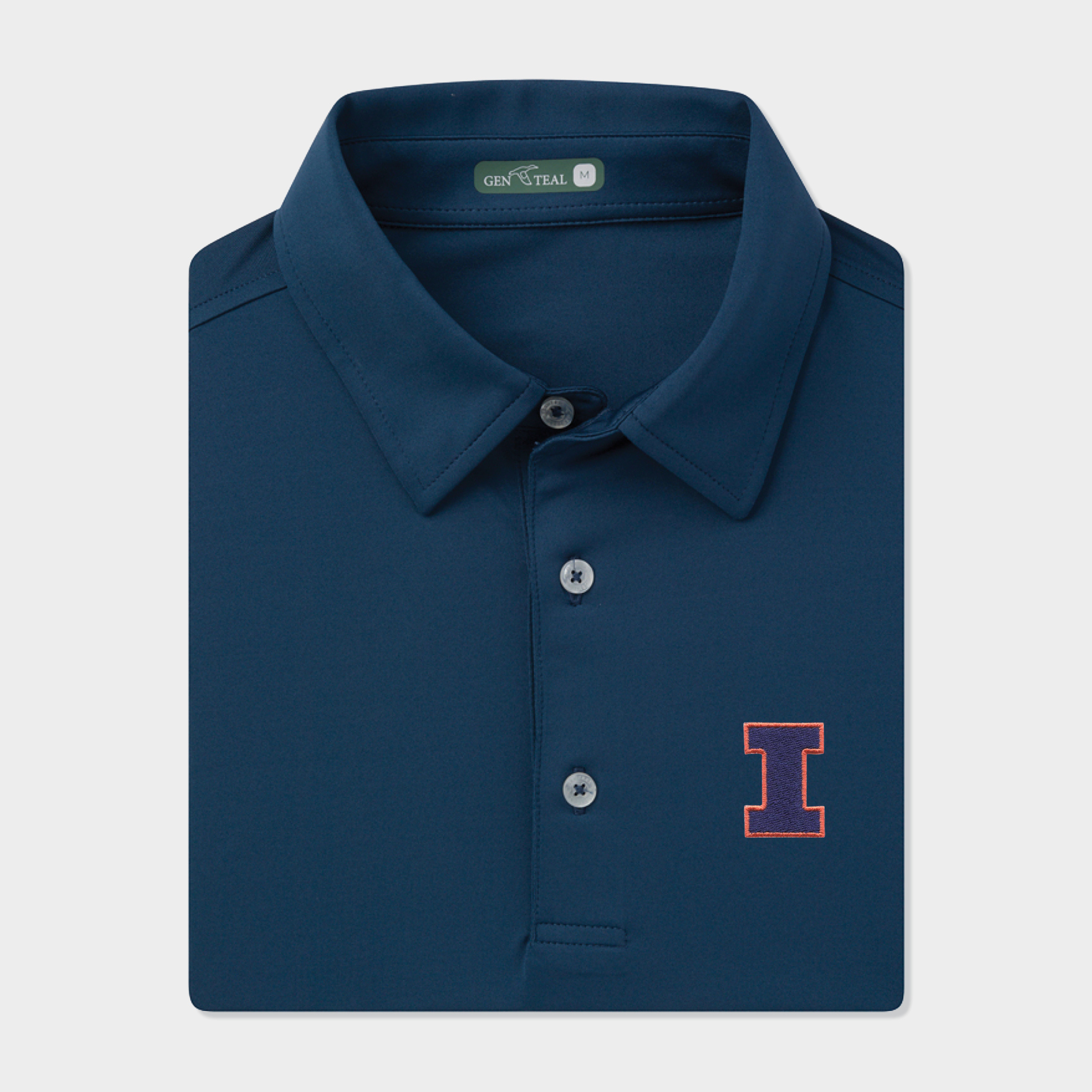 Illinois Solid Performance Polo