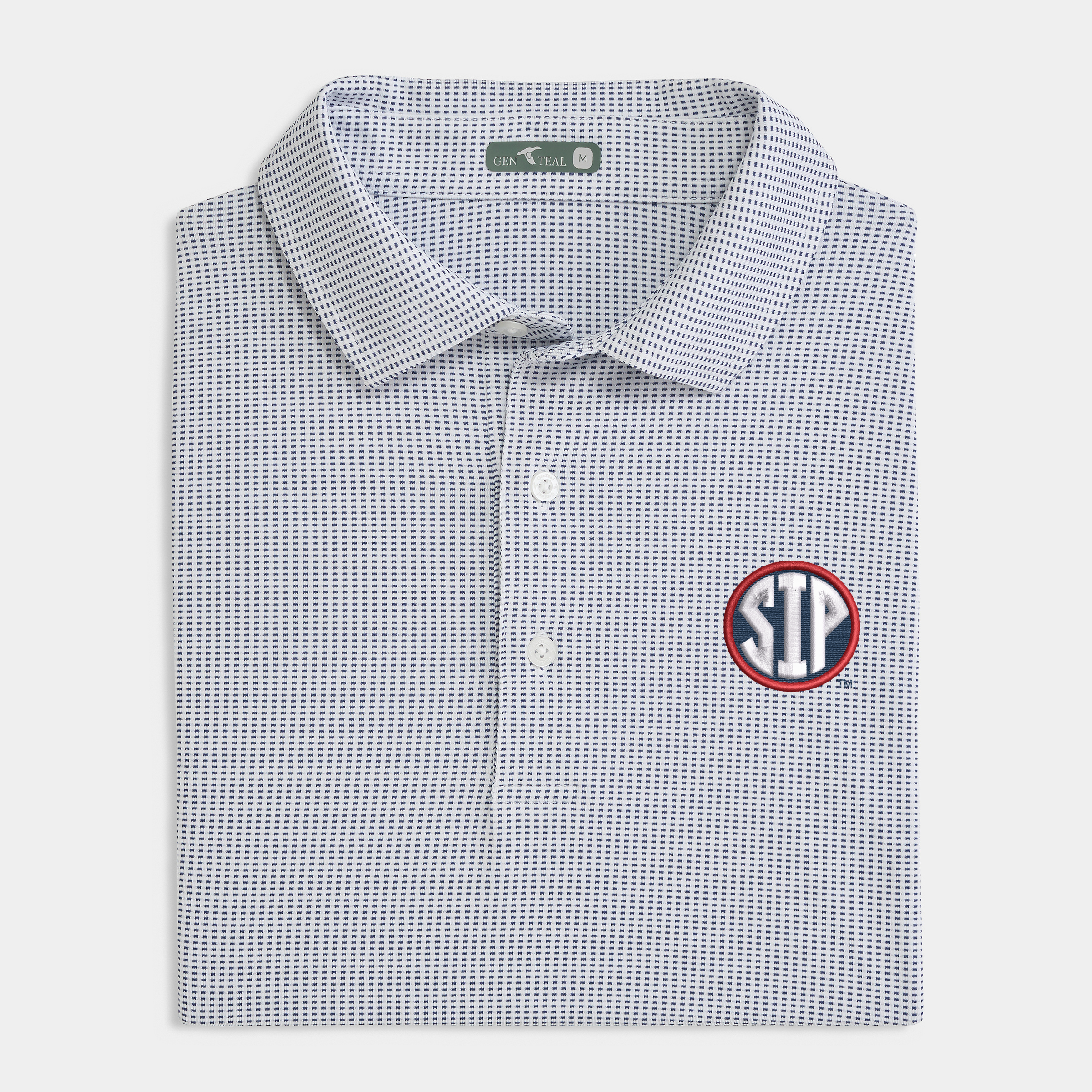 Ole Miss SIP Jacquard Performance Polo