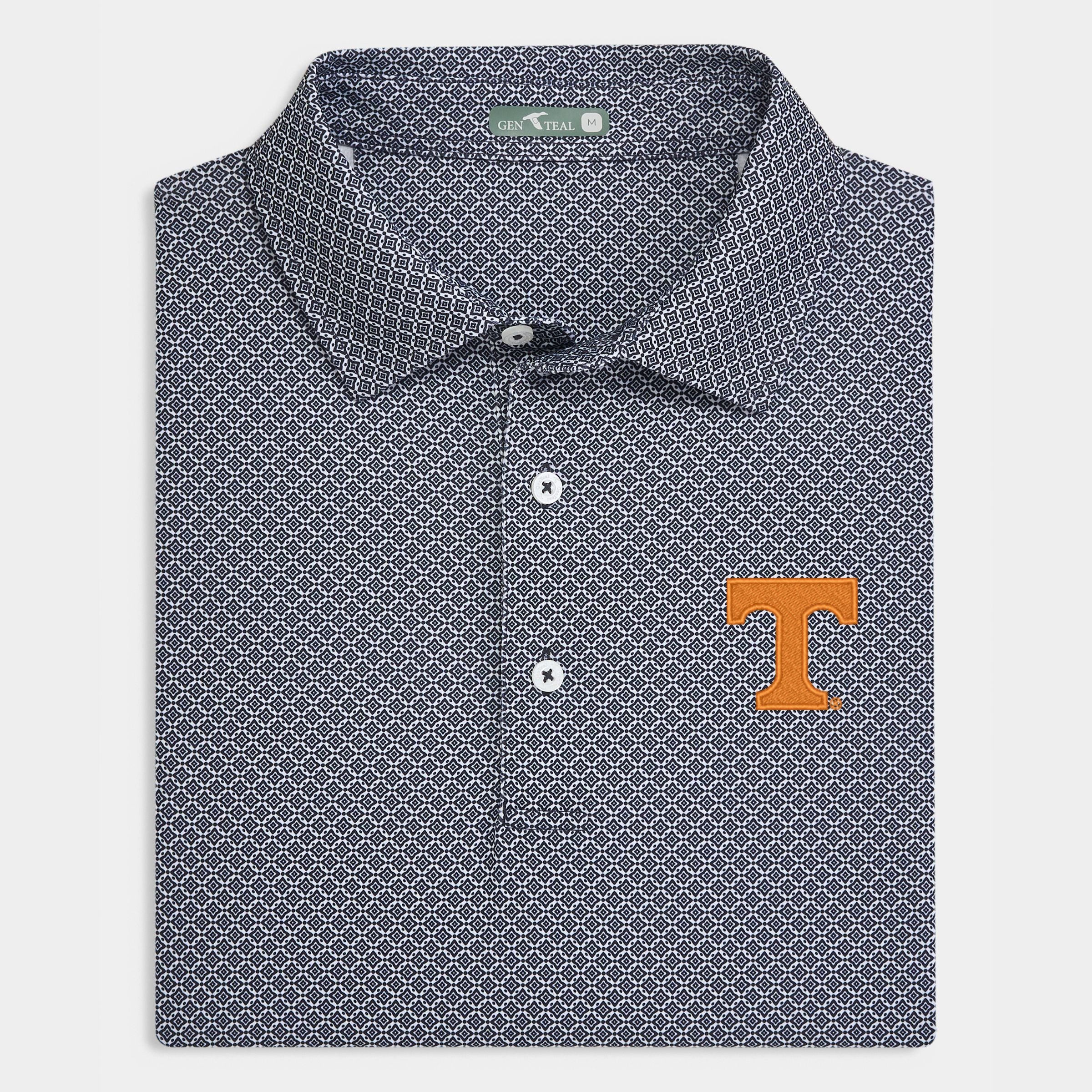 Tennessee Diamond Lattice Printed Performance Polo