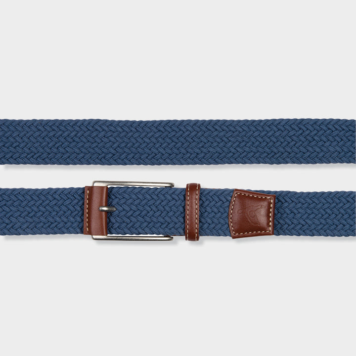 mens braided belt