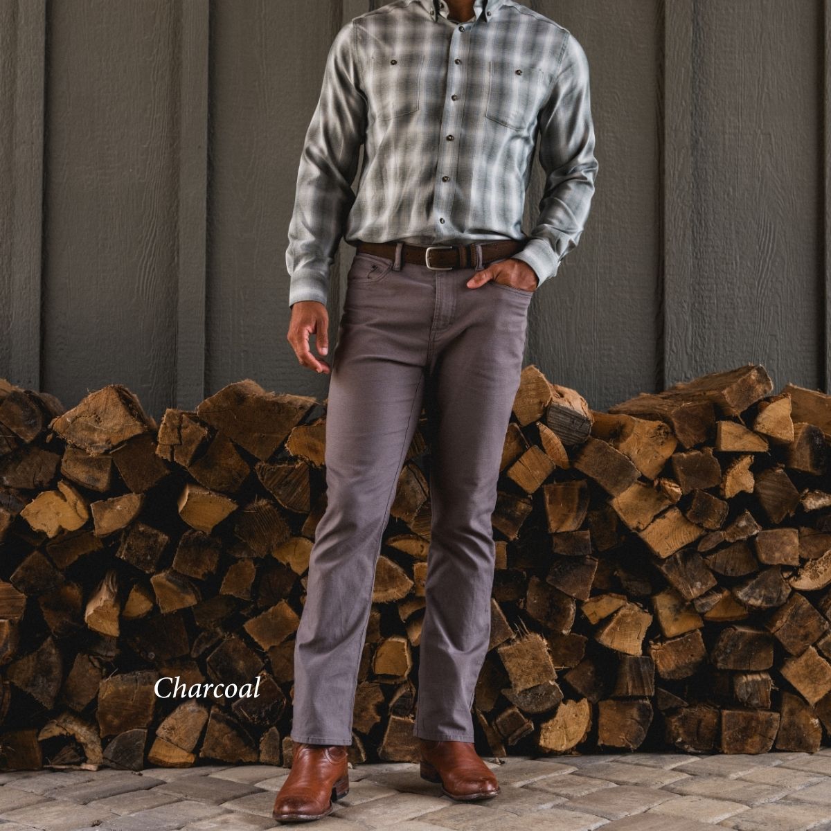 Carob Billings Five-Pocket Pant