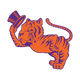 Clemson Vault Top Hat Tiger