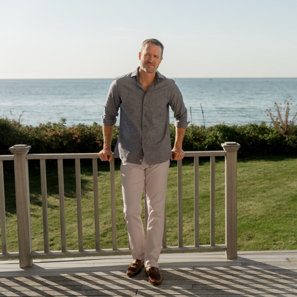 Baxter Chambray Sport Shirt