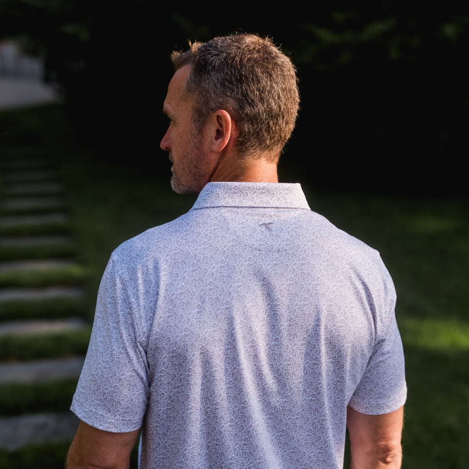 Fastball Printed Performance Polo