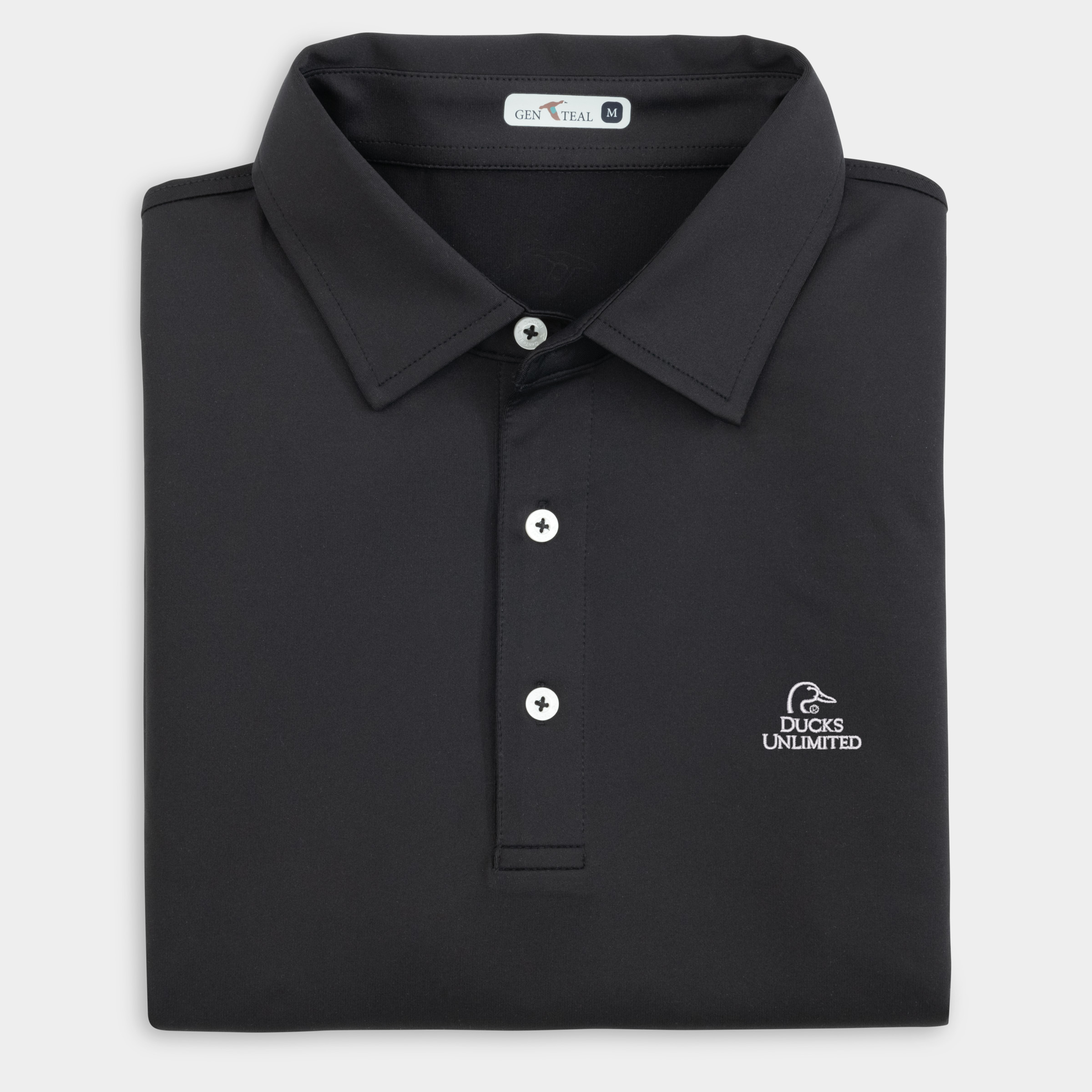 Ducks Unlimited Solid Performance Polo