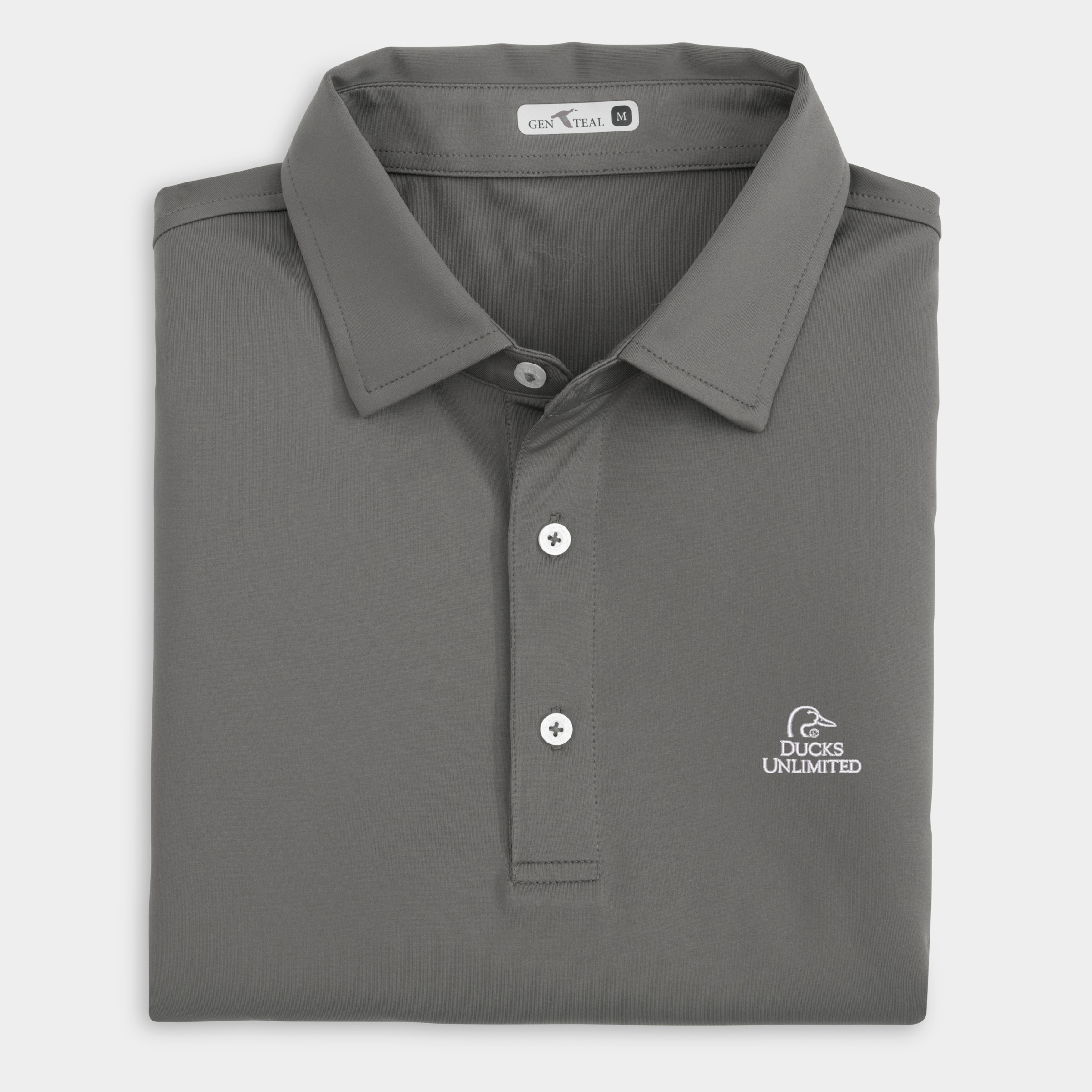 Ducks Unlimited Solid Performance Polo