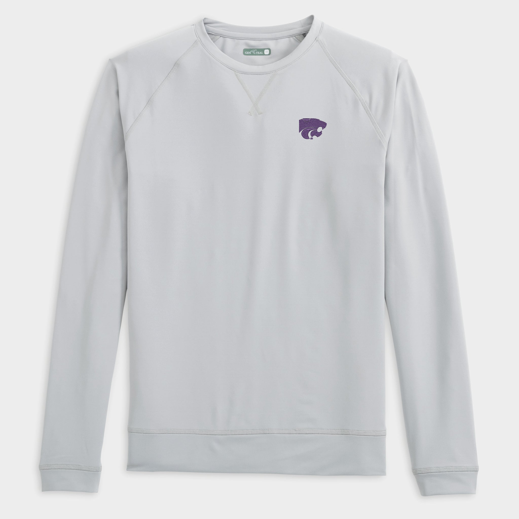 Kansas State Richmond Venture Performance Crewneck-GenTeal Apparel