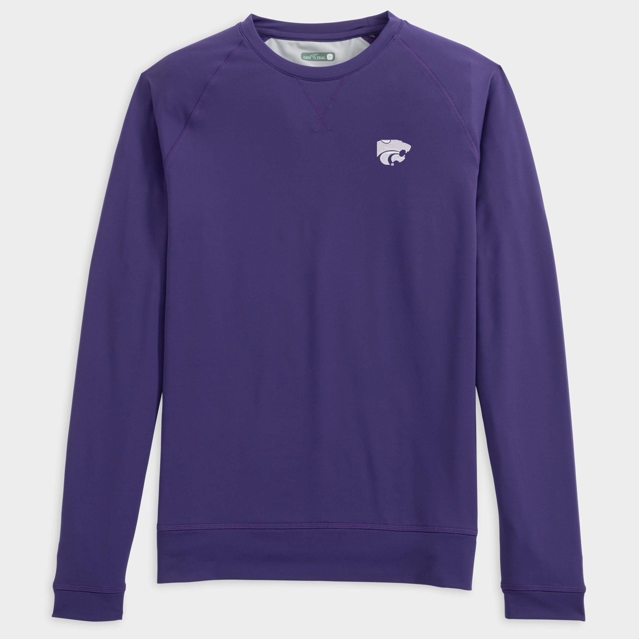 Kansas State Richmond Venture Performance Crewneck-GenTeal Apparel