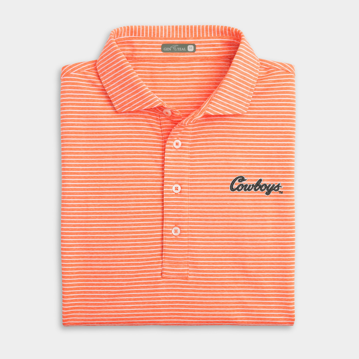 Oklahoma State Cowboys Davis Performance Polo
